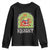 Resist Portland Frog Protest Youth Sweatshirt Funny No Kings Christmas Gift - Print Your Wear