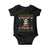 Frogs Against Fascism Ugly Sweater Baby Onesie Funny Portland Christmas Frog Gift - Print Your Wear