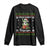 Frogs Against Fascism Ugly Sweater Long Sleeve Shirt Funny Portland Christmas Frog Gift - Print Your Wear