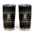 Frogs Against Fascism Ugly Sweater Tumbler Cup Funny Portland Christmas Frog Gift TS12 Black Print Your Wear
