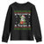 Frogs Against Fascism Ugly Sweater Youth Sweatshirt Funny Portland Christmas Frog Gift - Print Your Wear