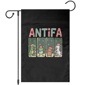 Funny Christmas Frogtifa Garden Flag Portland Resist Frog Protest TS12 Black Print Your Wear