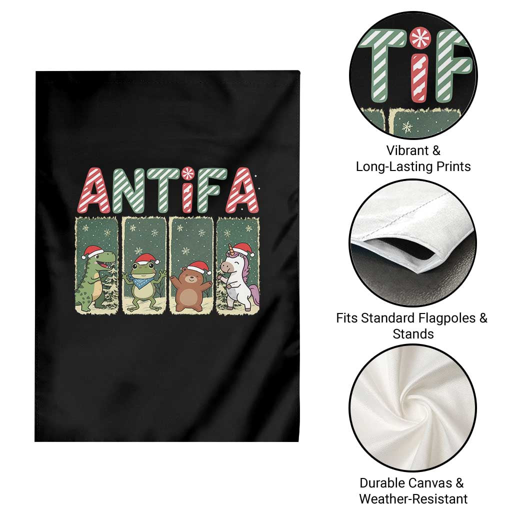 Funny Christmas Frogtifa Garden Flag Portland Resist Frog Protest TS12 Print Your Wear