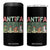 Funny Christmas Frogtifa 4 in 1 Can Cooler Tumbler Portland Resist Frog Protest - Print Your Wear