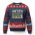 Funny Xmas Frogtifa Ugly Christmas Sweater Portland Resist Frog Protest - Print Your Wear