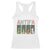 Funny Christmas Frogtifa Racerback Tank Top Portland Resist Frog Protest - Print Your Wear