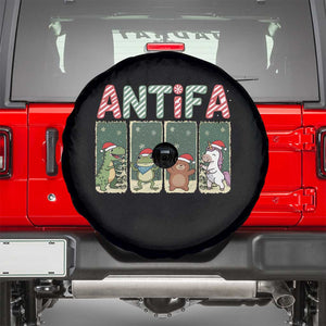 Funny Christmas Frogtifa Spare Tire Cover Portland Resist Frog Protest - Print Your Wear