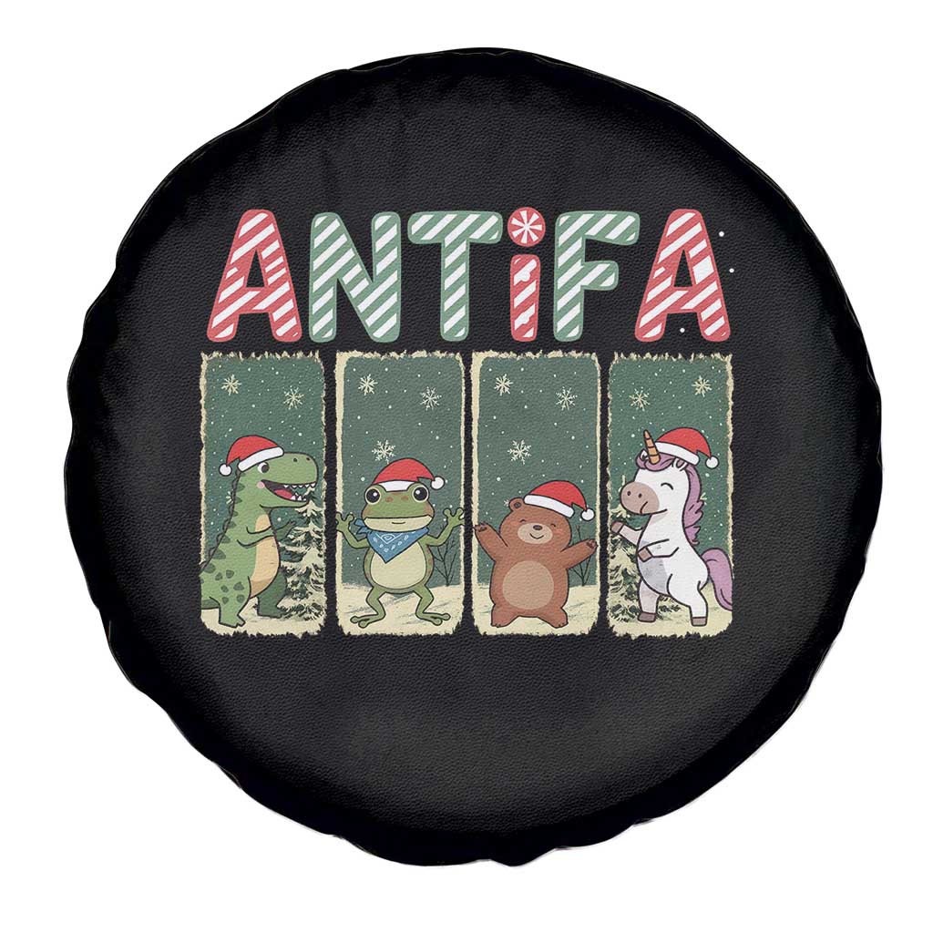 Funny Christmas Frogtifa Spare Tire Cover Portland Resist Frog Protest TS12 Print Your Wear