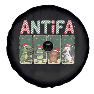 Funny Christmas Frogtifa Spare Tire Cover Portland Resist Frog Protest - Print Your Wear