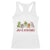 Joy Is Resistance Racerback Tank Top Funny Portland Frog Protest Christmas Gift - Print Your Wear