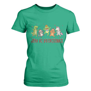 Joy Is Resistance T Shirt For Women Funny Portland Frog Protest Christmas Gift - Print Your Wear