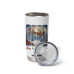 Joy Is Resistance Portland Frog Protest Tumbler Cup Funny Holiday Meme Gift Idea TS12 Print Your Wear