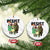 Funny Xmas Frogs Together Strong Ceramic Ornament Portland Resist Meme Gift - Print Your Wear