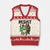 Funny Xmas Frogs Together Strong V-Neck Knit Sweater Vest Portland Resist Meme Gift - Print Your Wear