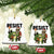 Portland Frog Protest Frogs Together Strong Ceramic Ornament Funny Holiday Gift TS12 Print Your Wear
