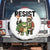 Portland Frog Protest Frogs Together Strong Spare Tire Cover Funny Holiday Gift - Print Your Wear