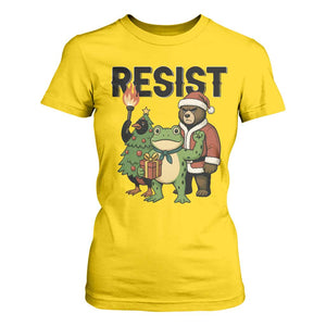 Portland Frog Protest Frogs Together Strong T Shirt For Women Funny Holiday Gift TS12 Daisy Print Your Wear