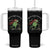 Portland Frog Protest Off To Fight Fascism Tumbler With Handle Funny Christmas Gift TS12 One Size: 40 oz Black Print Your Wear
