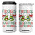Frogs Together Strong 4 in 1 Can Cooler Tumbler Funny Portland Christmas Resist Gift - Print Your Wear