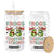 Frogs Together Strong Glass Can Funny Portland Christmas Resist Gift - Print Your Wear