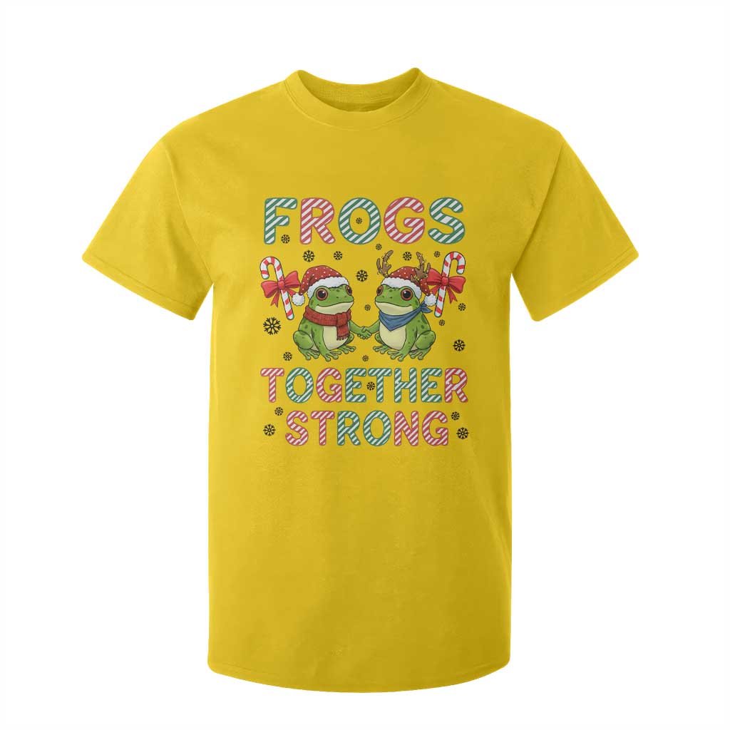 Frogs Together Strong T Shirt For Kid Funny Portland Christmas Resist Gift TS12 Daisy Print Your Wear