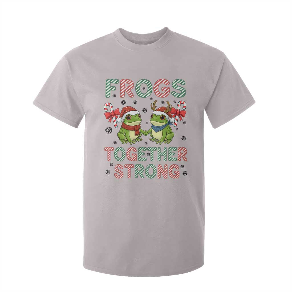 Frogs Together Strong T Shirt For Kid Funny Portland Christmas Resist Gift TS12 Ice Gray Print Your Wear
