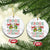 Frogs Together Strong Ceramic Ornament Funny Portland Xmas Resist Gift - Print Your Wear