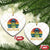 Only You Can Prevent Fascism Ceramic Ornament Funny Portland Frog Protest Gift TS12 Print Your Wear