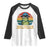 Only You Can Prevent Fascism Raglan Shirt Funny Portland Frog Protest Gift - Print Your Wear
