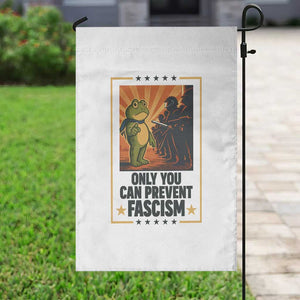 Funny Portland Frog Protest Garden Flag Only You Can Prevent Fascism Gift TS12 Print Your Wear