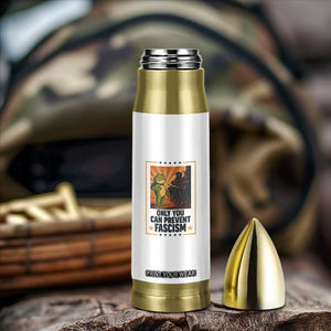 Funny Portland Frog Protest Bullet Tumbler Only You Can Prevent Fascism Gift TS12 Print Your Wear