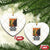 Funny Portland Frog Protest Ceramic Ornament Only You Can Prevent Fascism Gift TS12 Print Your Wear