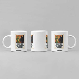 Funny Portland Frog Protest Coffee Mug Only You Can Prevent Fascism Gift TS12 Print Your Wear
