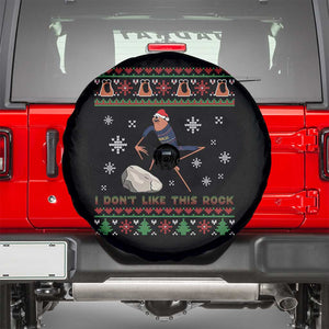 Funny Marcus The Worm Meme Spare Tire Cover I Do Not Like This Rock Ugly Christmas Gift TS12 Black Print Your Wear