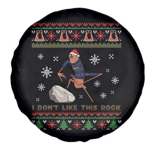 Funny Marcus The Worm Meme Spare Tire Cover I Do Not Like This Rock Ugly Christmas Gift TS12 Print Your Wear