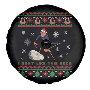 Funny Marcus The Worm Meme Spare Tire Cover I Do Not Like This Rock Ugly Christmas Gift TS12 Print Your Wear