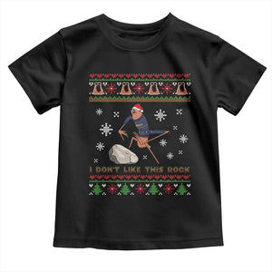 Funny Marcus The Worm Meme Toddler T Shirt I Do Not Like This Rock Ugly Christmas Gift TS12 Black Print Your Wear