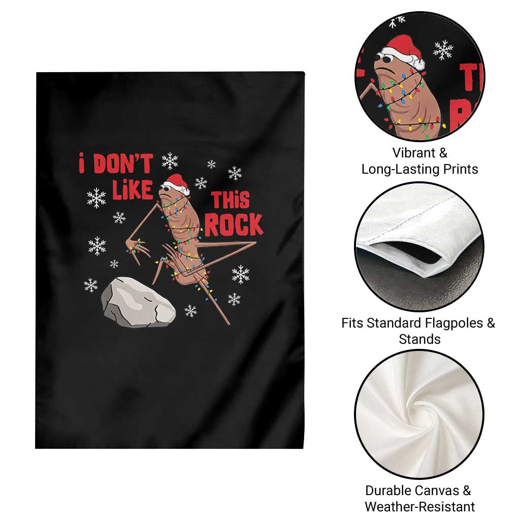 I Do Not Like This Rock Garden Flag Christmas Marcus The Worm Meme Gift TS12 Print Your Wear