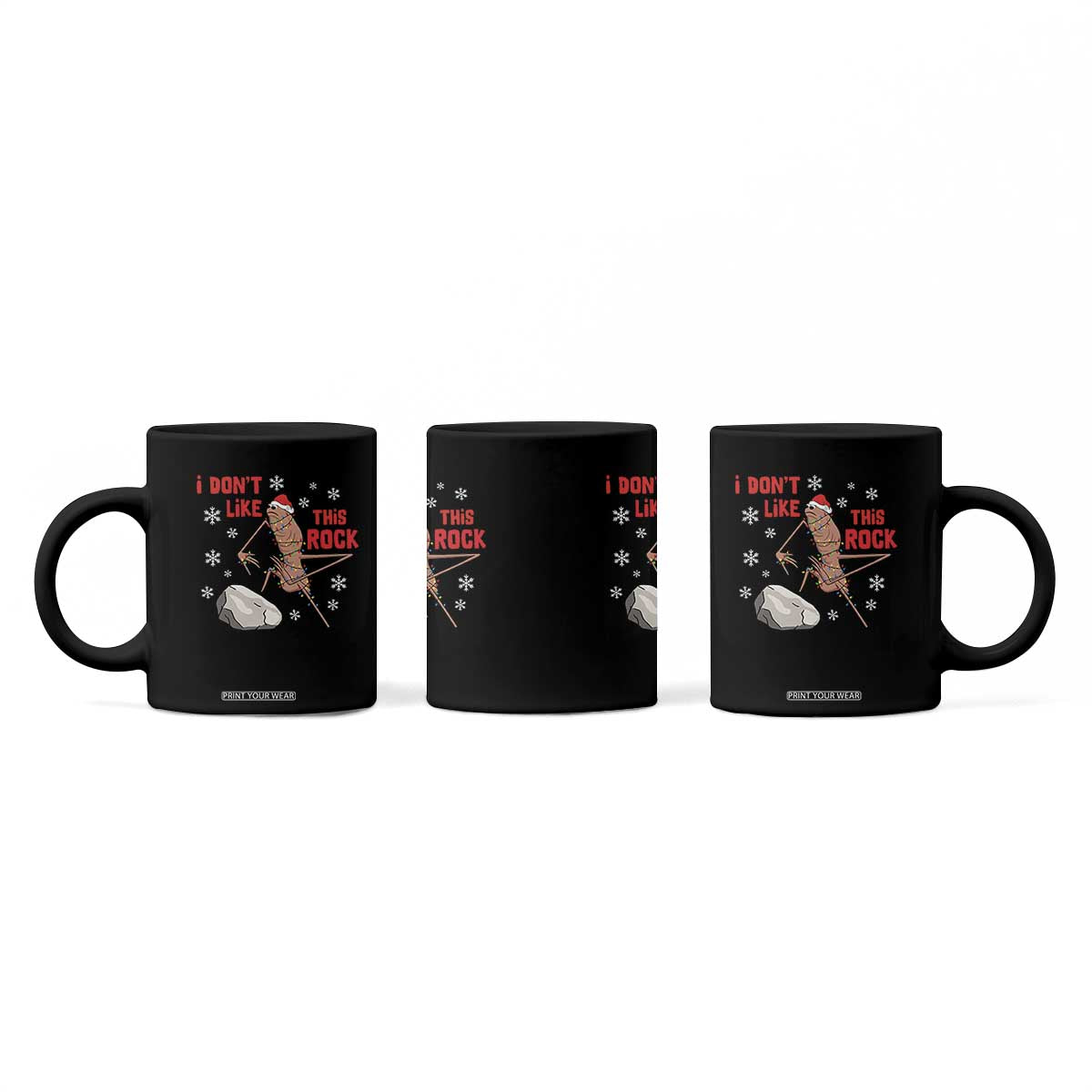 I Do Not Like This Rock Coffee Mug Christmas Marcus The Worm Meme Gift TS12 Print Your Wear