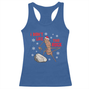 I Do Not Like This Rock Racerback Tank Top Christmas Marcus The Worm Meme Gift TS12 Royal Blue Print Your Wear