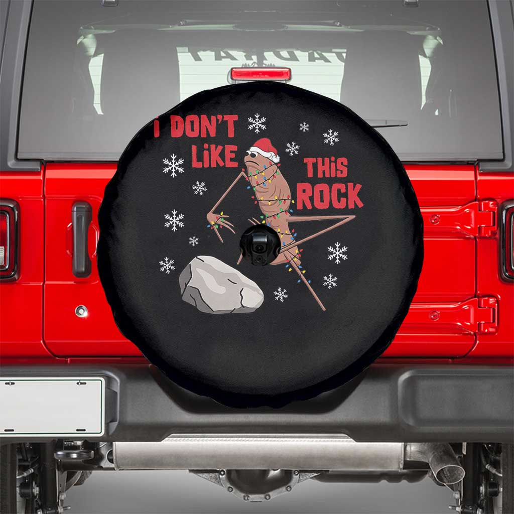 I Do Not Like This Rock Spare Tire Cover Christmas Marcus The Worm Meme Gift TS12 Black Print Your Wear