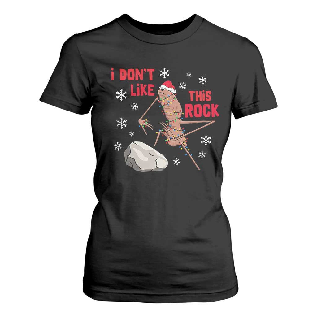 I Do Not Like This Rock T Shirt For Women Christmas Marcus The Worm Meme Gift TS12 Black Print Your Wear