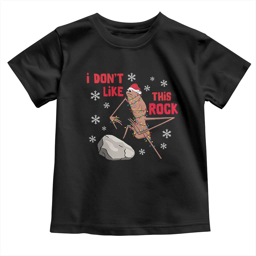 I Do Not Like This Rock Toddler T Shirt Christmas Marcus The Worm Meme Gift TS12 Black Print Your Wear