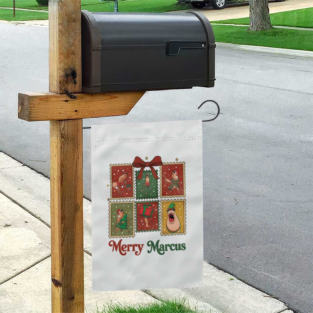 Christmas Marcus The Worm Meme Garden Flag Funny Merry Marcus Gift TS12 Print Your Wear