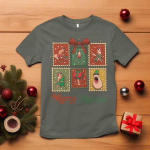 Christmas Marcus The Worm Meme T Shirt Funny Merry Marcus Gift TS12 Military Green Print Your Wear