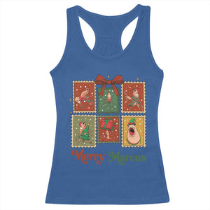 Christmas Marcus The Worm Meme Racerback Tank Top Funny Merry Marcus Gift TS12 Royal Blue Print Your Wear