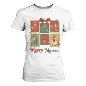 Christmas Marcus The Worm Meme T Shirt For Women Funny Merry Marcus Gift TS12 White Print Your Wear