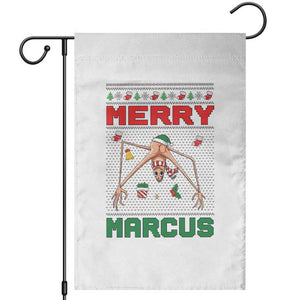 Marcus The Worm Meme Merry Marcus Garden Flag Funny Ugly Christmas Gift TS12 White Print Your Wear