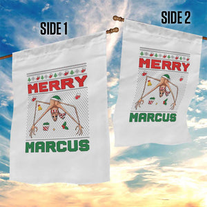 Marcus The Worm Meme Merry Marcus Garden Flag Funny Ugly Christmas Gift TS12 Print Your Wear