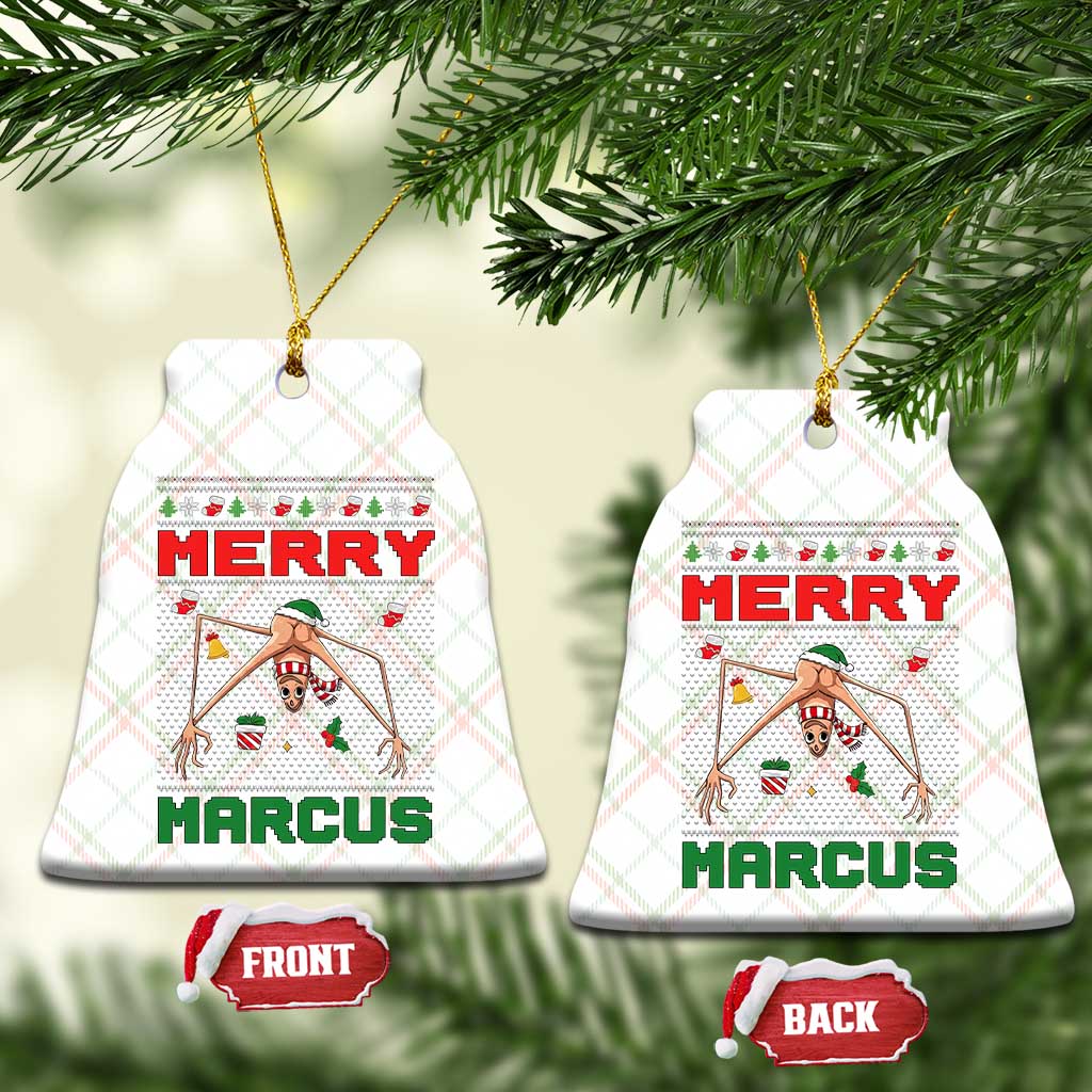 Marcus The Worm Meme Merry Marcus Ceramic Ornament Funny Ugly Christmas Gift TS12 Print Your Wear